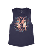 Midnight Flowy Tank