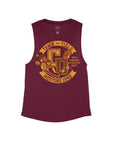 Maroon Flowy Tank