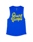 Royal Blue Flowy Tank