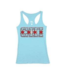 Powder Blue Racerback / XS