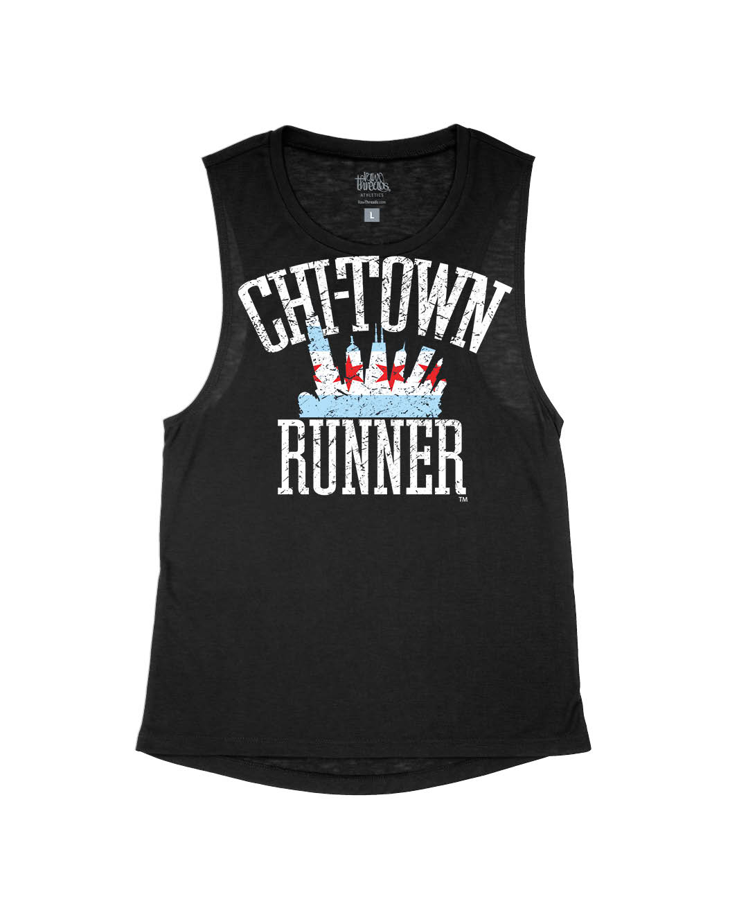 Chi-town Runner Chicago Flag