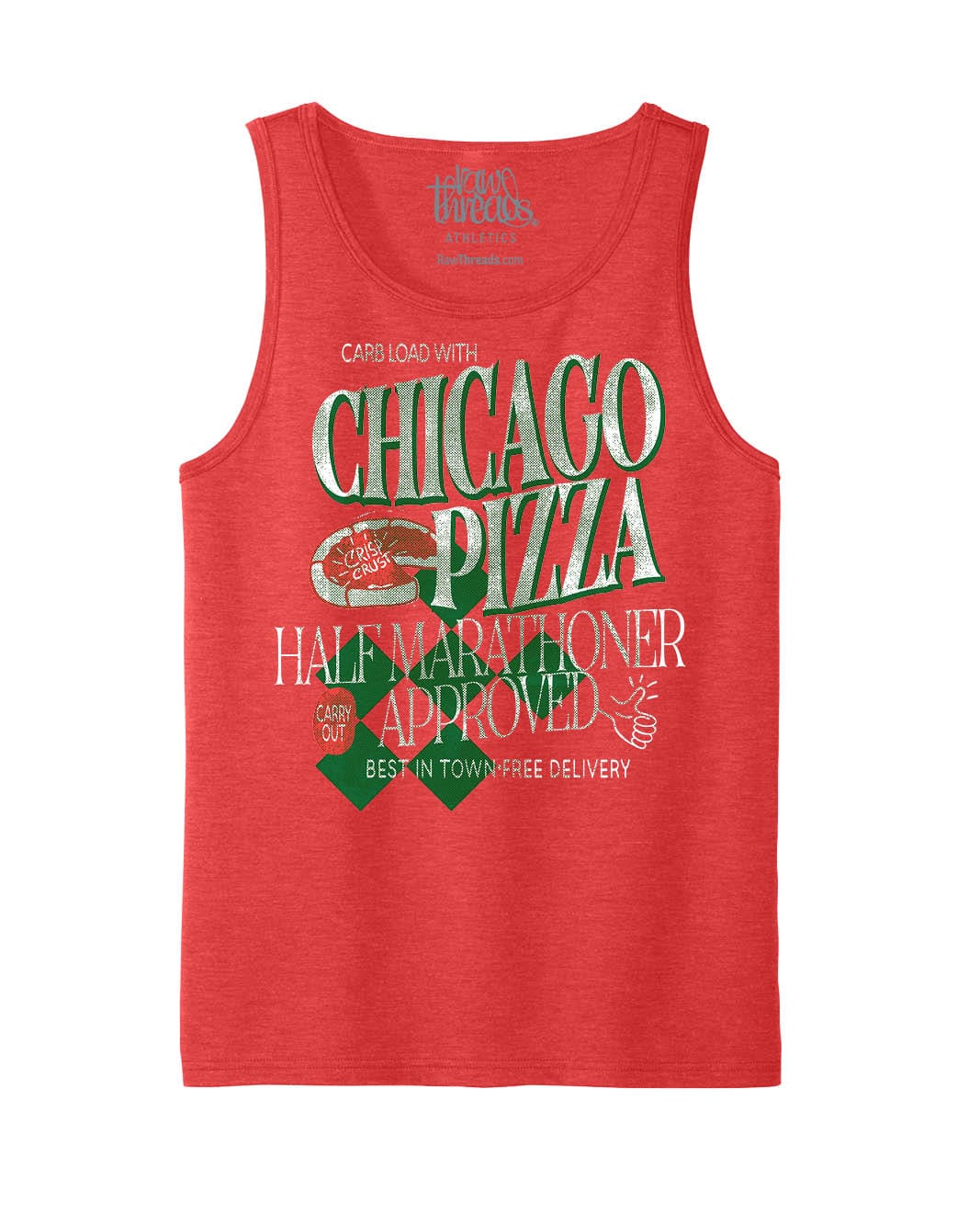 Chicago Half Marathoner Pizza