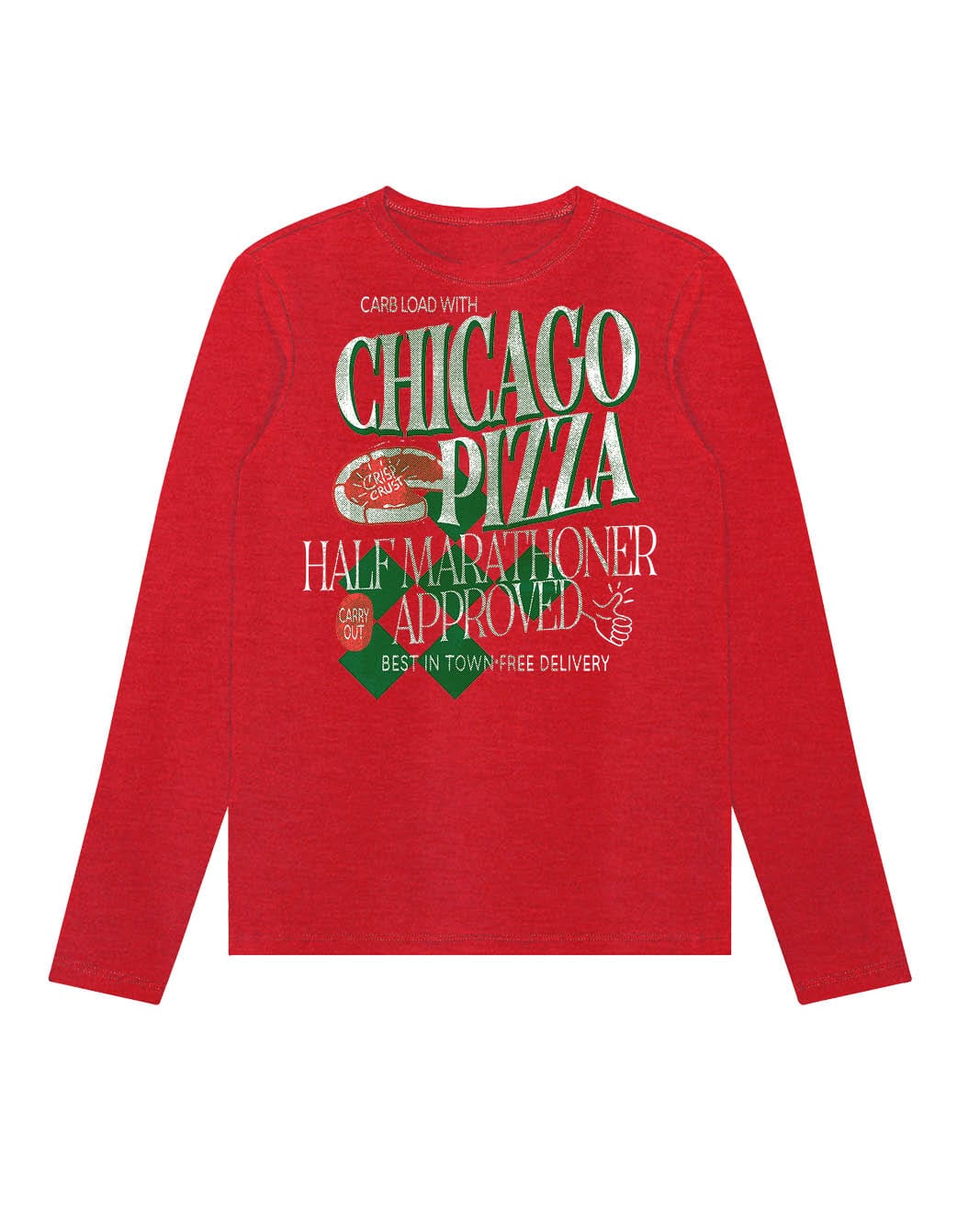 Chicago Half Marathoner Pizza