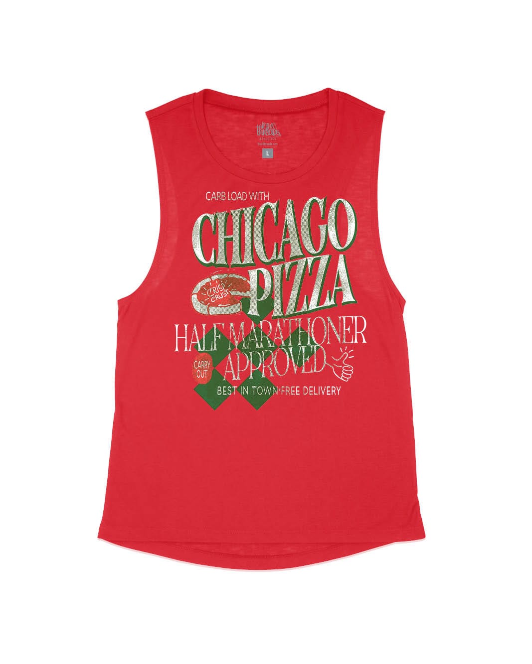 Chicago Half Marathoner Pizza
