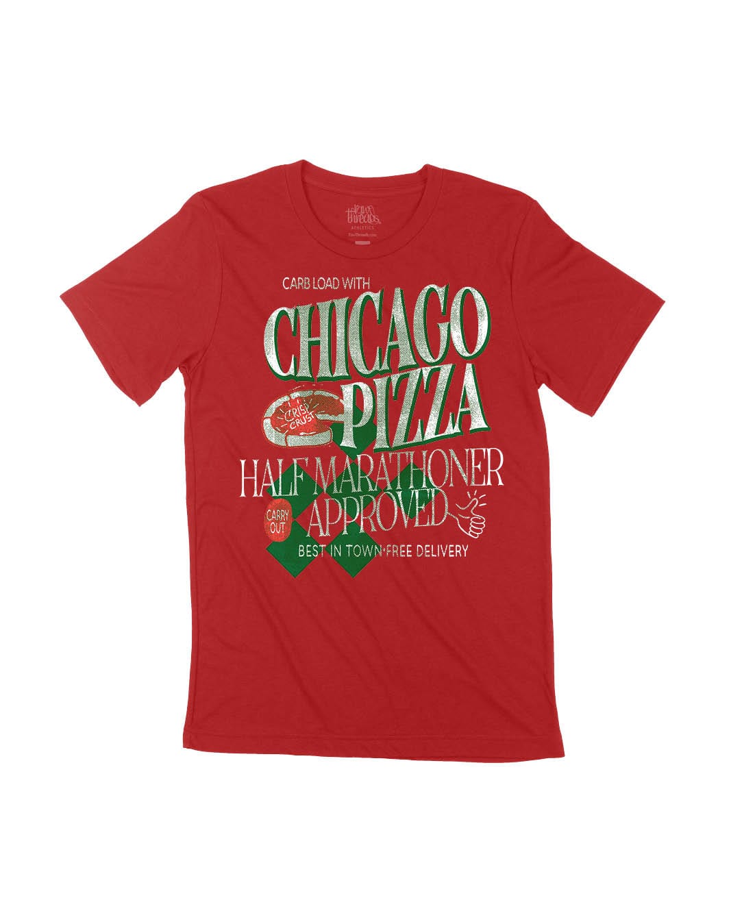 Chicago Half Marathoner Pizza