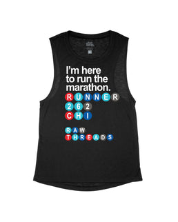 Black Flowy Tank / XS