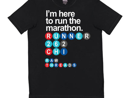 Chicago I'm Here to Run the Marathon