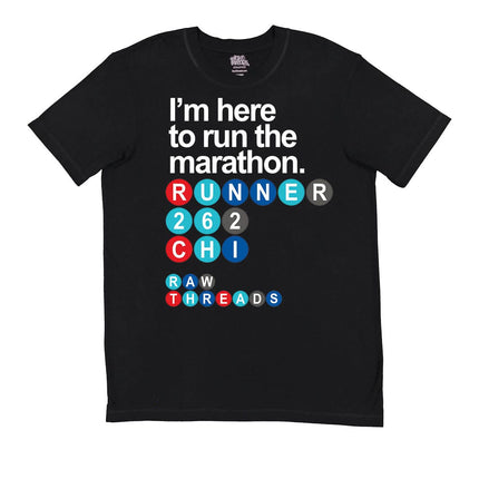 Chicago I'm Here to Run the Marathon