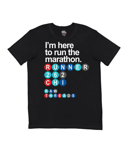 Chicago I'm Here to Run the Marathon