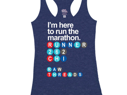 Chicago I'm Here to Run the Marathon