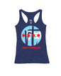Heather Navy Racerback