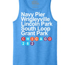 Heather Blue Power Tank