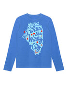 Blue Heather Long Sleeve