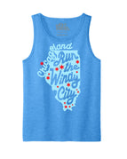 Blue Heather Power Tank