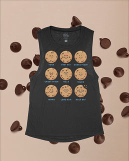 Black Flowy Tank / XS