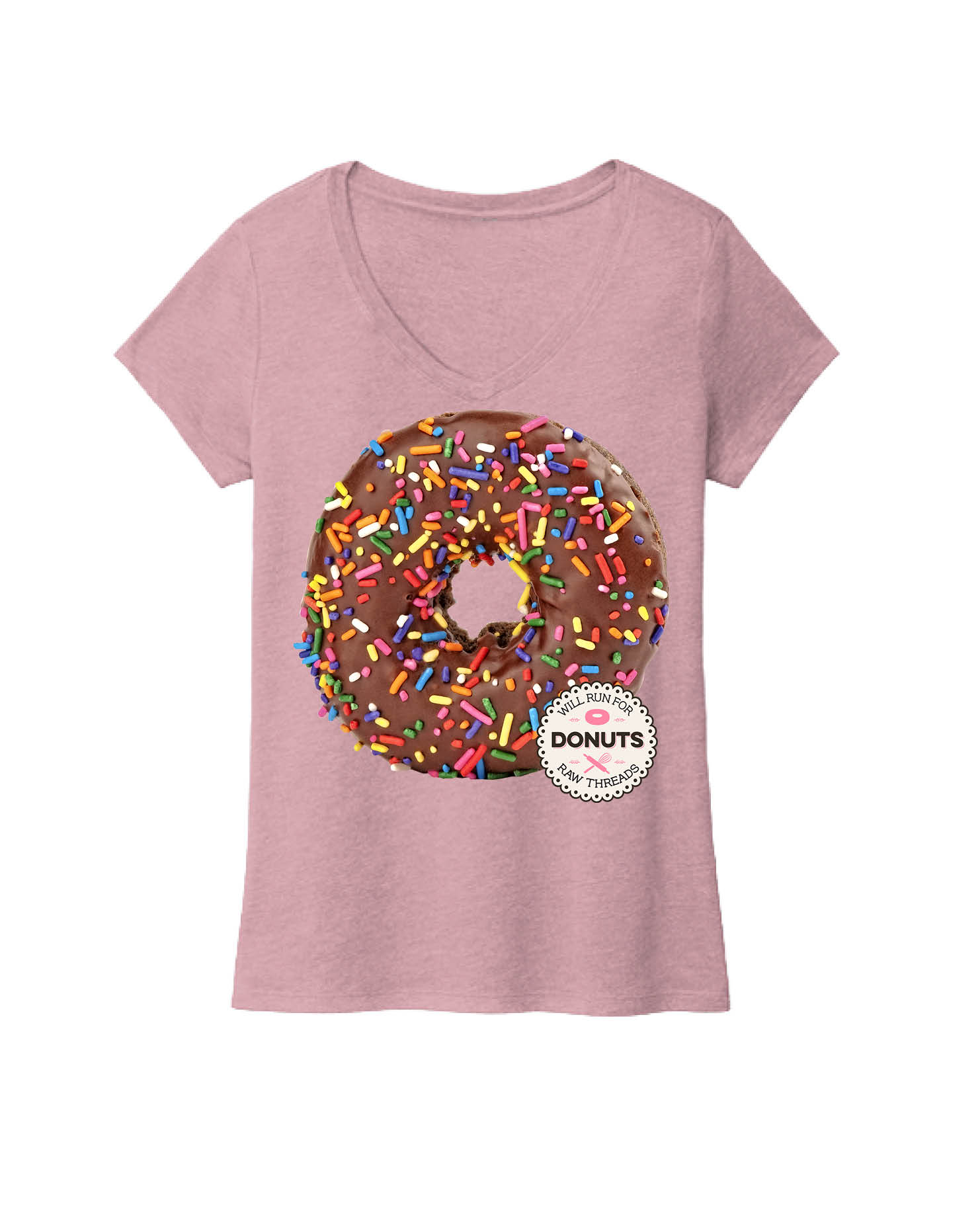 Chocolate Donut with Sprinkles