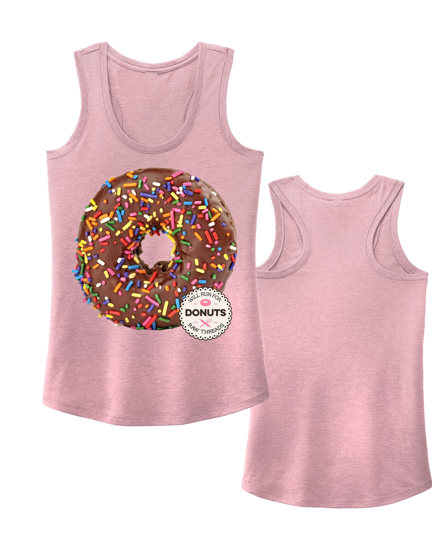 Chocolate Donut with Sprinkles