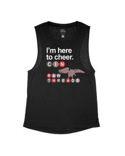 Black Flowy Tank / XS