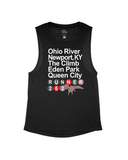 Black Flowy Tank / XS