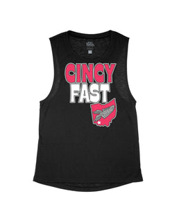 Black Flowy Tank / XS