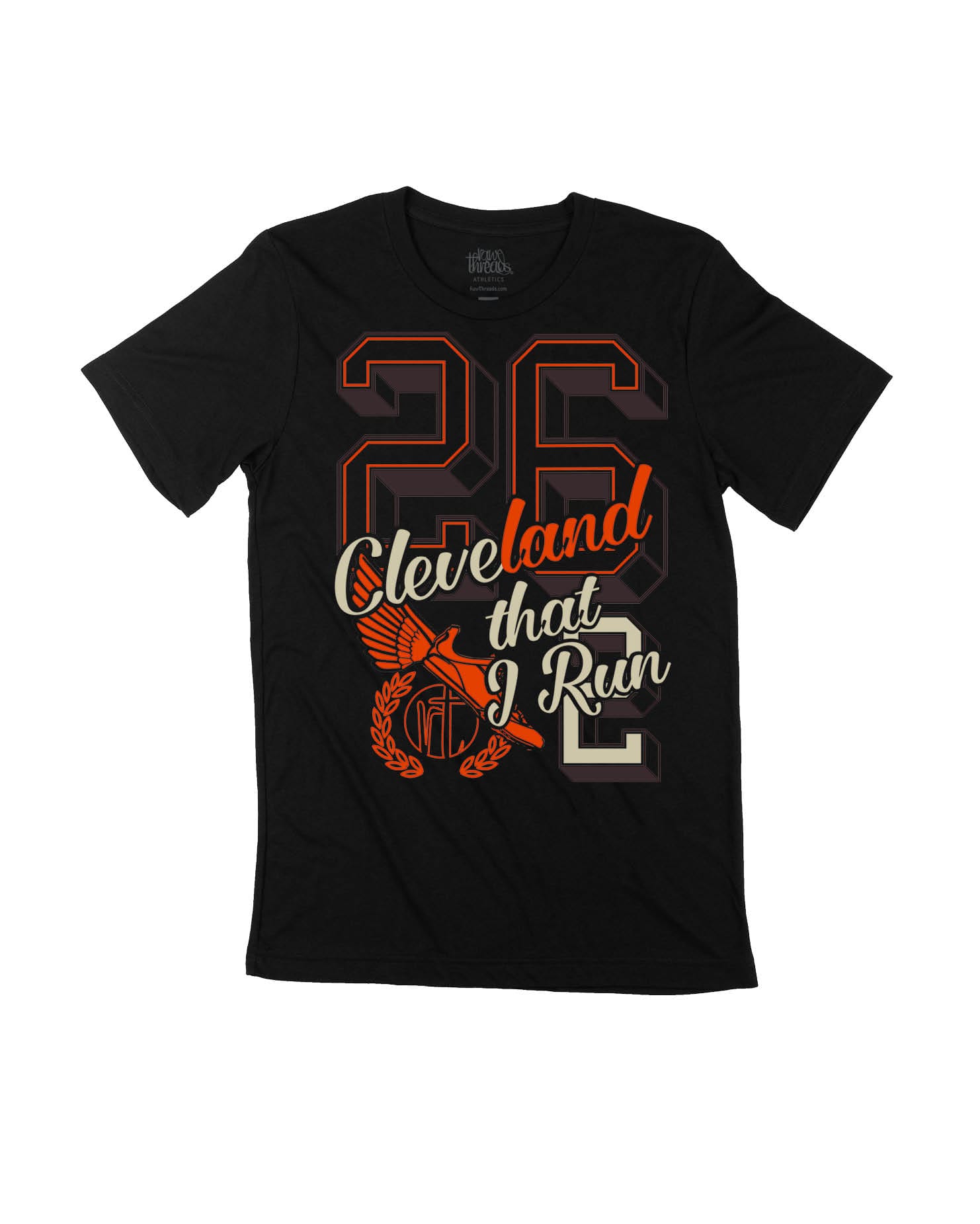 CleveLAND that I run Varsity 26.2 Letters