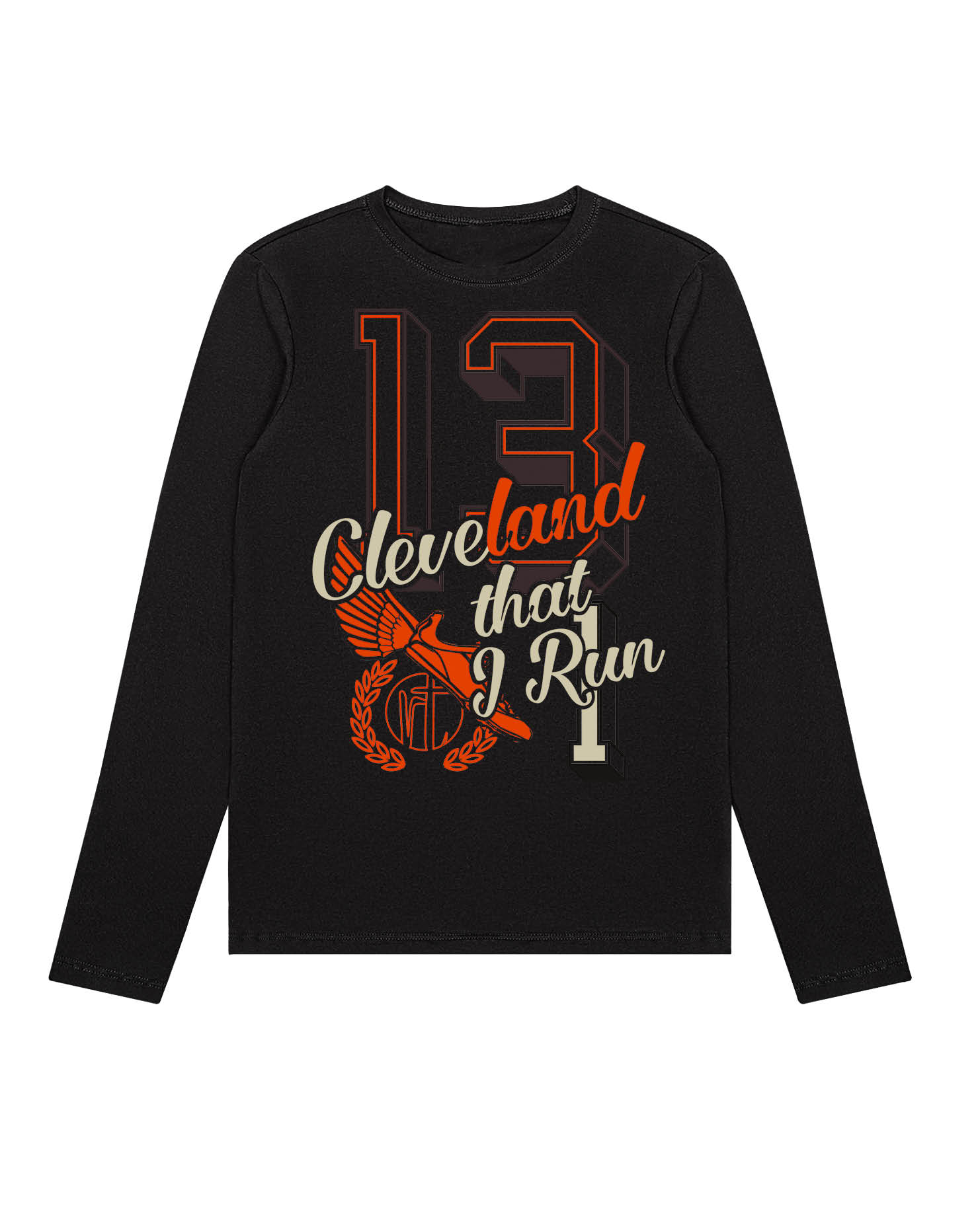 CleveLAND that I Run Varsity Block Numbers 13.1