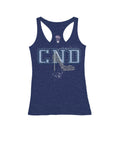 Heather Navy Racerback