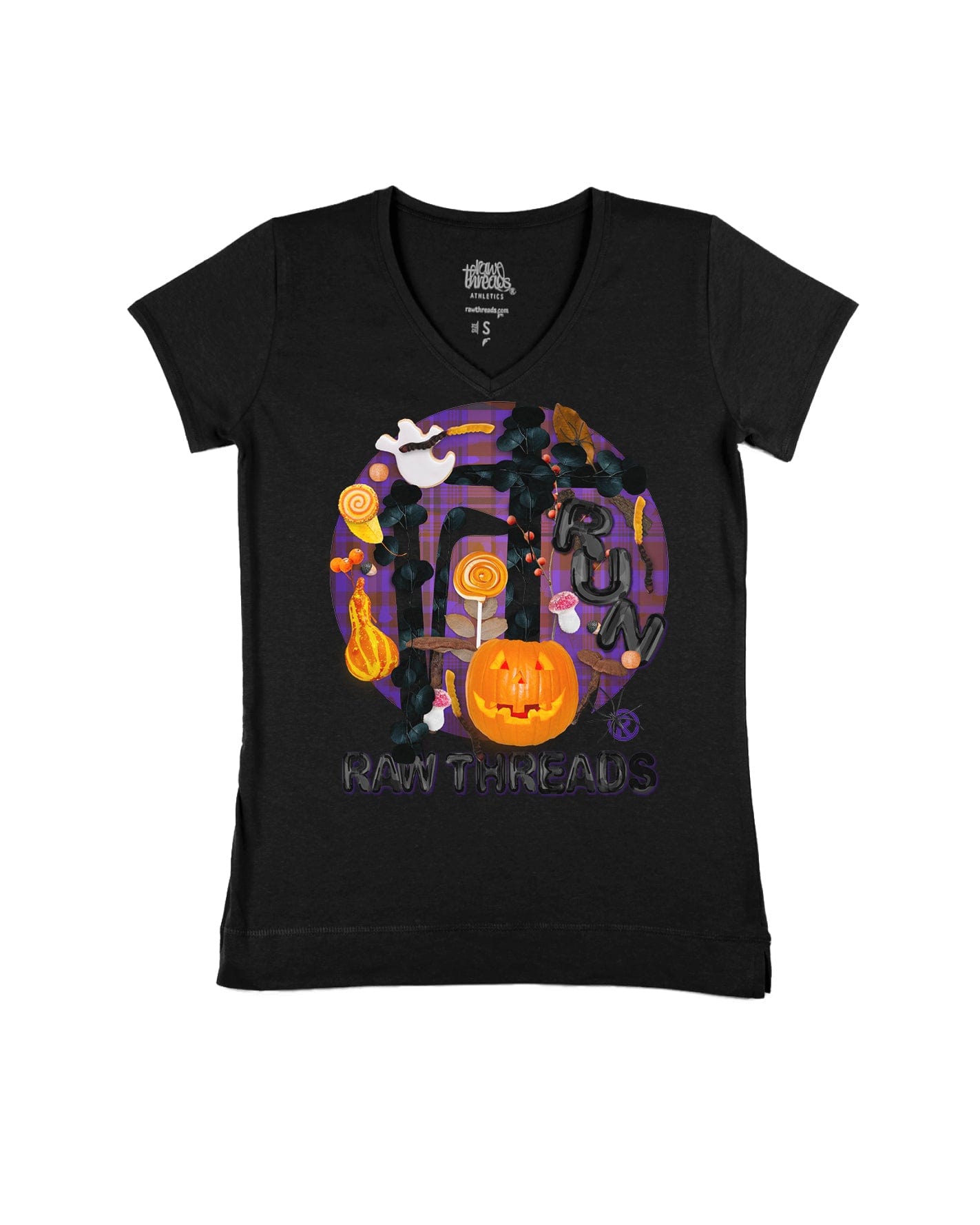 Creepy Halloween Raw Threads Logo