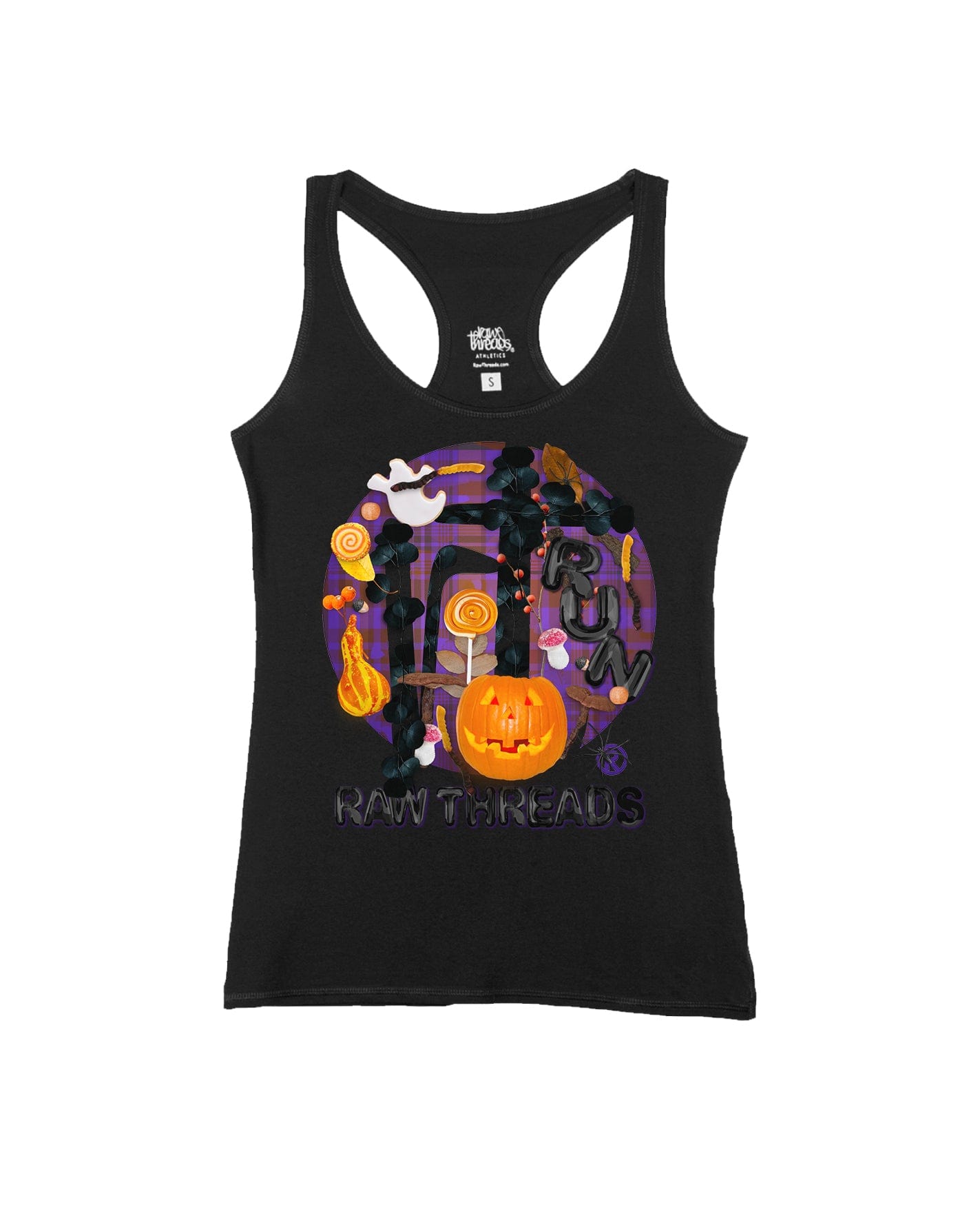 Creepy Halloween Raw Threads Logo