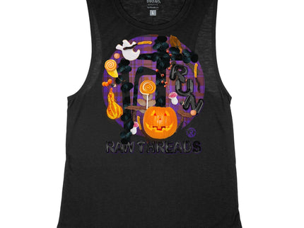 Creepy Halloween Raw Threads Logo