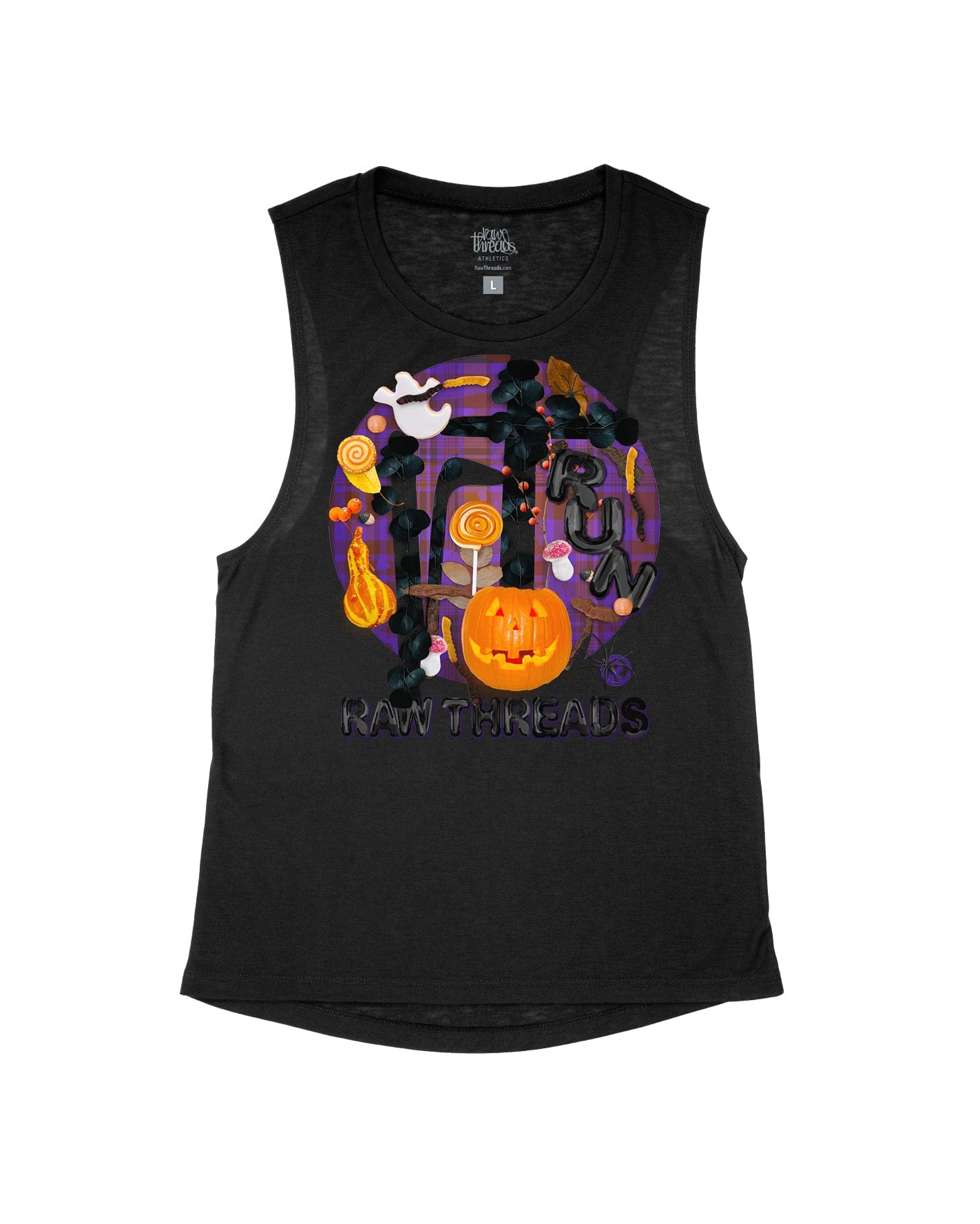 Creepy Halloween Raw Threads Logo