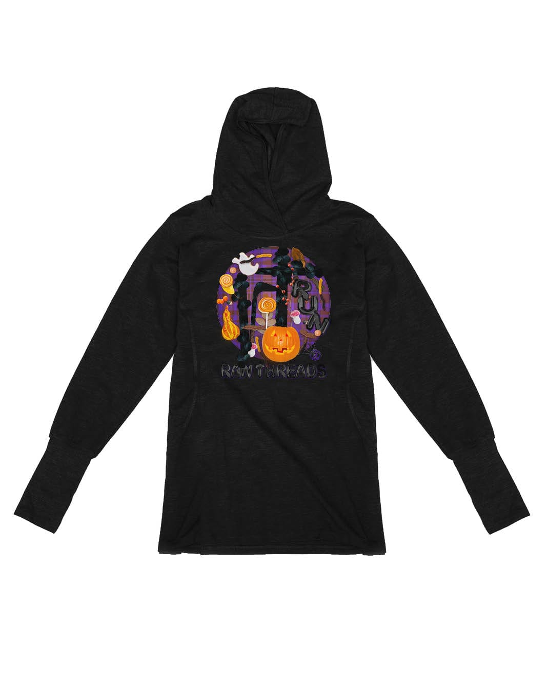 Creepy Halloween Raw Threads Logo