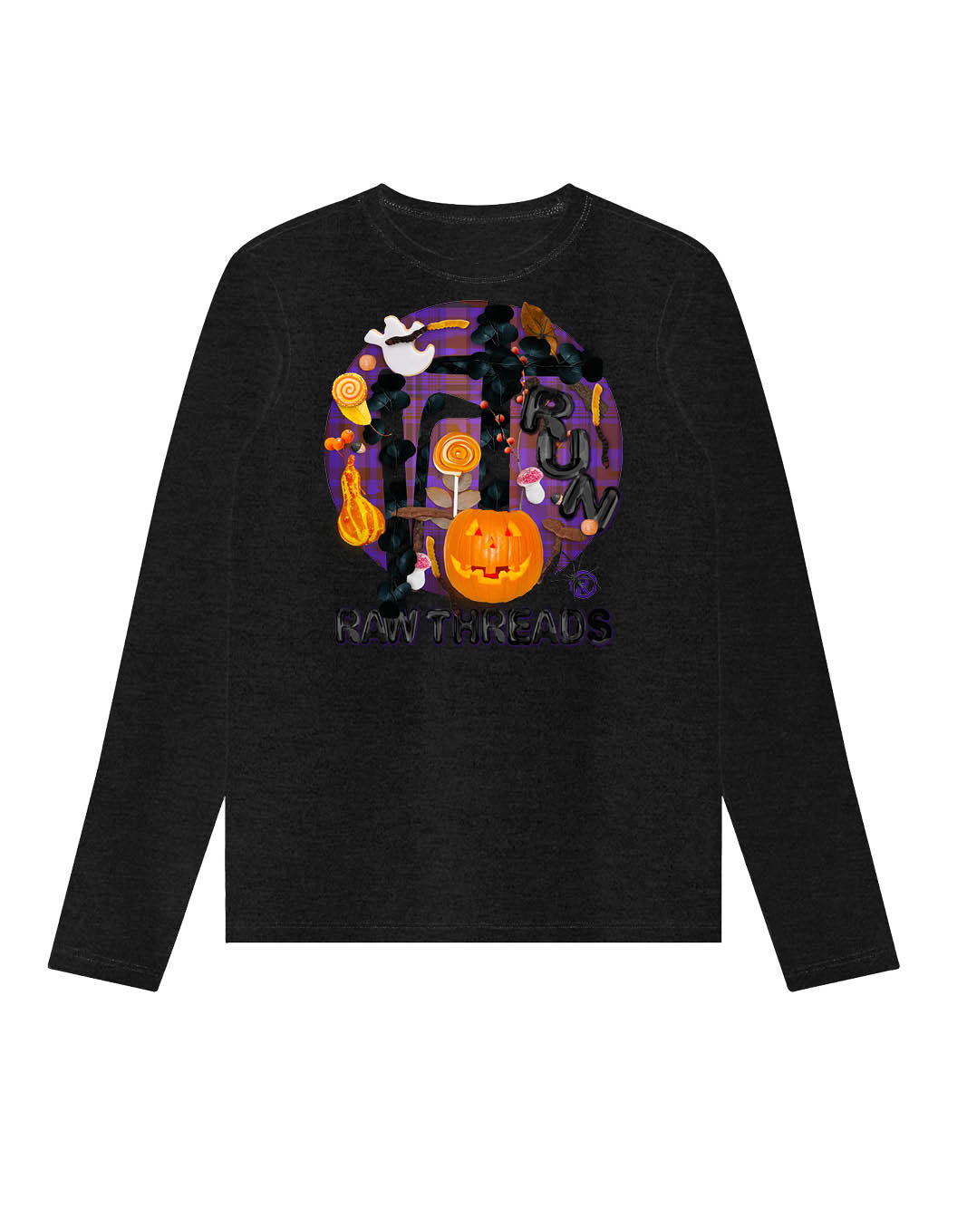 Creepy Halloween Raw Threads Logo
