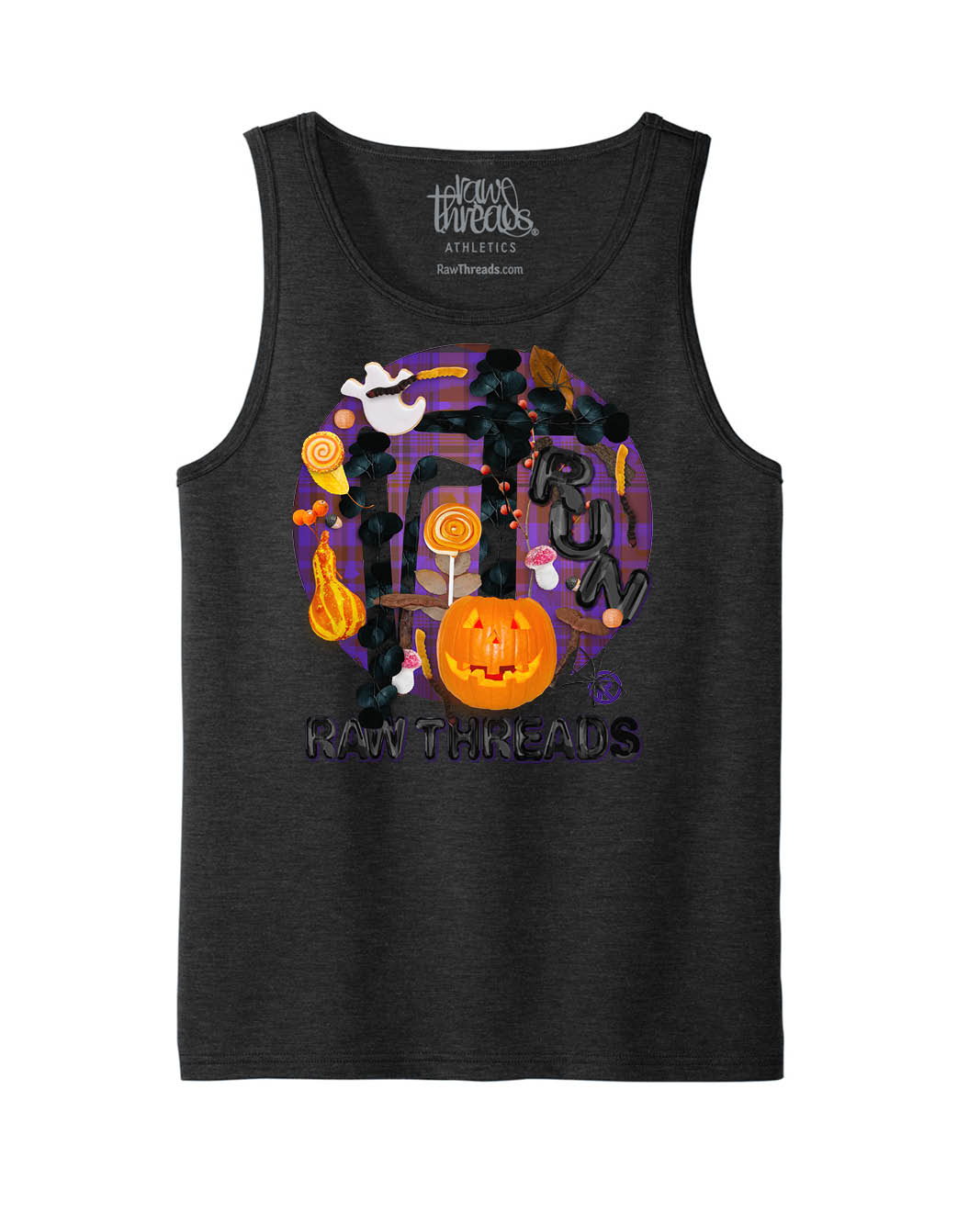 Creepy Halloween Raw Threads Logo