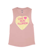 Vintage Pink Flowy Tank