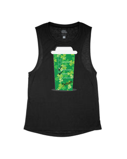 Black Flowy Tank / XS