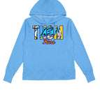 Blue Heather Hoodie