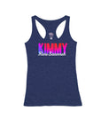 Heather Navy Racerback