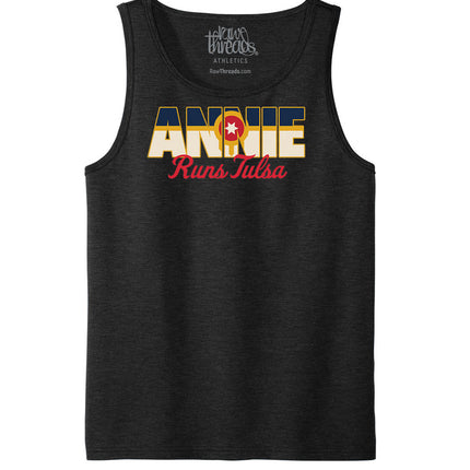 Custom Name Runs Tulsa Flag