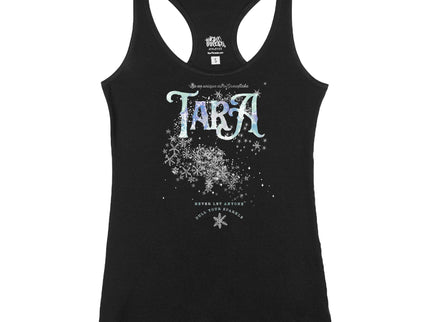 Customize Front and Back Snowflake