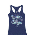 Heather Navy Racerback