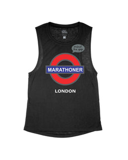 Black Flowy Tank / XS