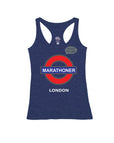 Heather Navy Racerback