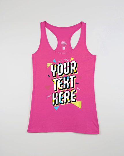 Customize your own 90's Text White Graffiti