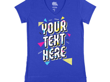 Customize your own 90's Text White Graffiti