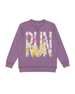 Plum Heather Pullover / S