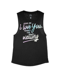 Black Flowy Tank / XS