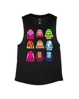 Black Flowy Tank / XS