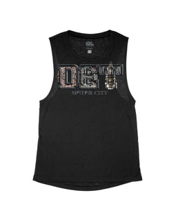 Black Flowy Tank / XS