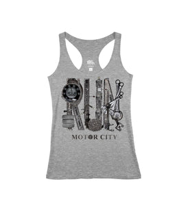 Athletic Heather Racerback / XS